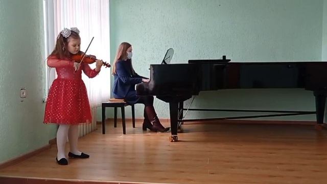 Курочкина Виолетта, инструментальное исполнительство, скрипка. ГУО 