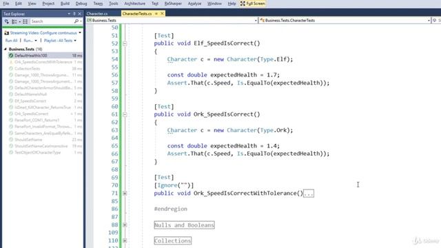 Unit Testing with NUnit and C# смотреть онлайн