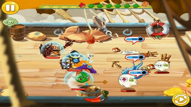Angry Birds Epic Grotte 3: Vallée brumeuse 5 solution 3 étoiles смотреть онлайн