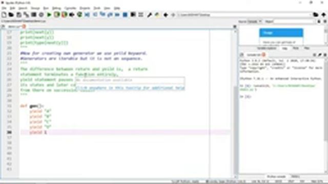 Lecture - 17 - Generators in Python with Examaple|Python Intermediate|Python in hindi|Functions| смотреть онлайн
