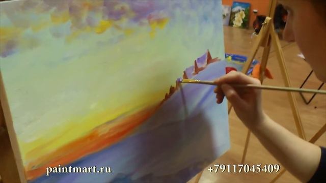 урок рисования в питере для взрослых зима смотреть онлайн