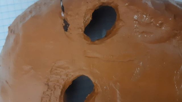 делаем маску для свечей из глины смотреть онлайн