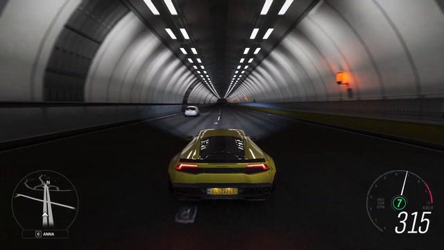 LAMBORGHINI HURACAN - NIGHT WINTER SPEED TEST DRIVE - Forza Horizon 4 смотреть онлайн