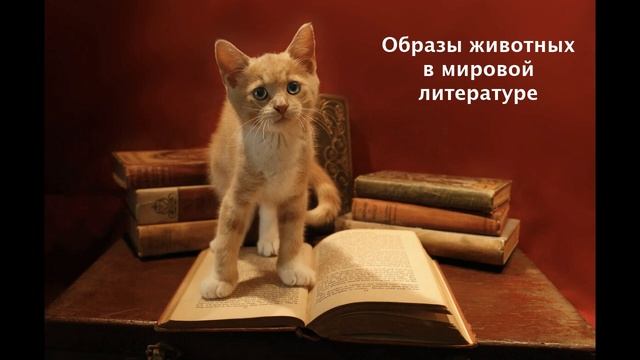 Образы животных в мировой литературе. 5 класс смотреть онлайн