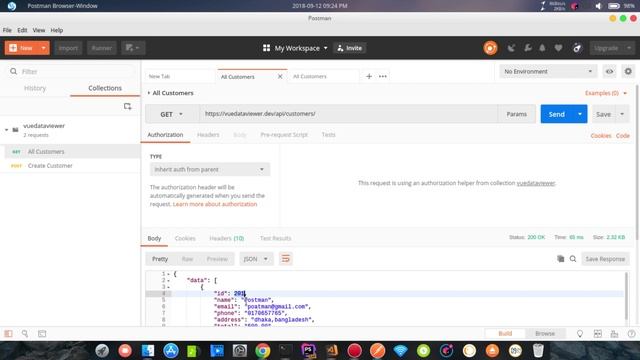 Data Viewer in Laravel and Vuejs with CRUD Search & Pagination Part:4 REST API смотреть онлайн