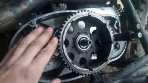 Установка корзины сцепления (барабана) с юпитера 5 на планету 3