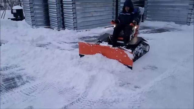 Robcom Venom Ms HD со снегоотвалом