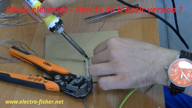 Cathode for electrofishing - How to do it basic version смотреть онлайн