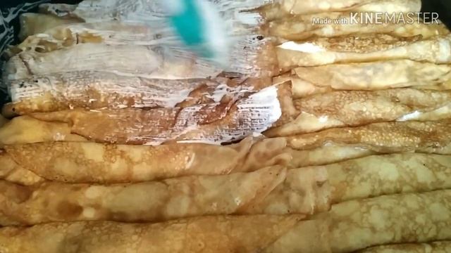 Блины с творогом в духовке. смотреть онлайн