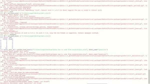 pandas.read_excel: FileNotFoundError: [Errno 2] No such file or directory | Python