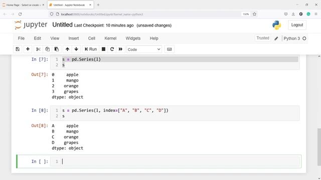 Python Data Analysis Tutorial 01: Create Series | Data Analyst смотреть онлайн