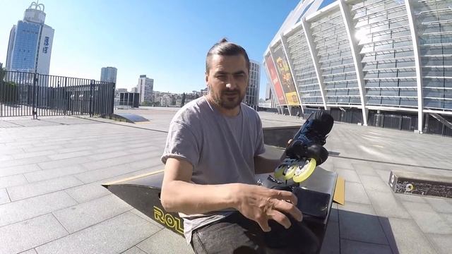 Powerslide Triton TRINITY inline hockey skates смотреть онлайн