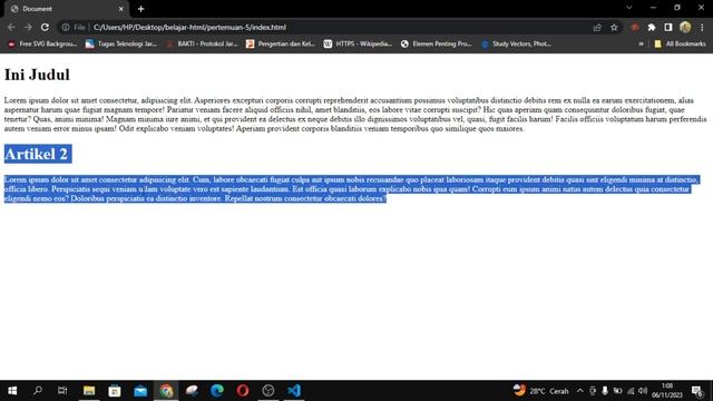 BELAJAR HTML UNTUK PEMULA | #8 HTML Comment смотреть онлайн