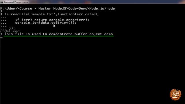 Master Node JS : Node fundamental callbacks - Web Development смотреть онлайн