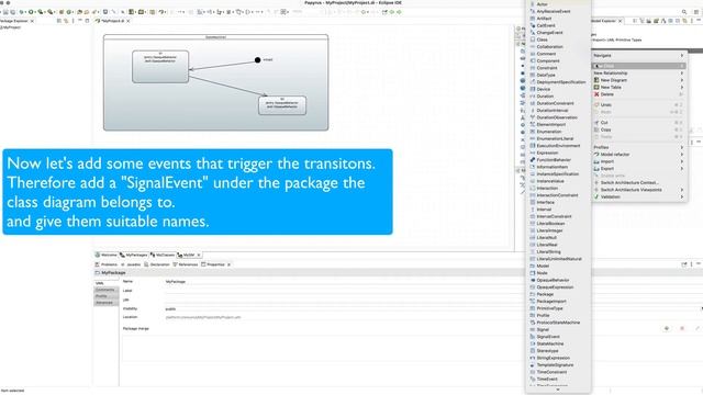 Generate C-Code from a Papyrus UML State Machine Model смотреть онлайн