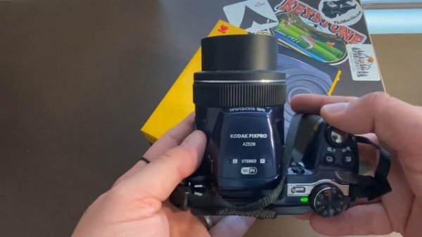 !WE GOT A NEW CAMERA! KODAK PIXPRO AZ528 - Unboxing/First Impression!