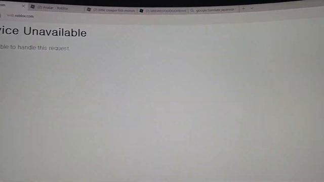 roblox is shut down 503 Service Unavaliable смотреть онлайн
