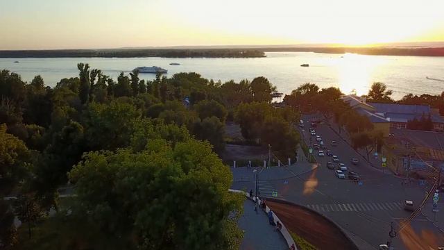 ПОЛЁТЫ НАД НАБЕРЕЖНОЙ | Самара | FullHD60 смотреть онлайн