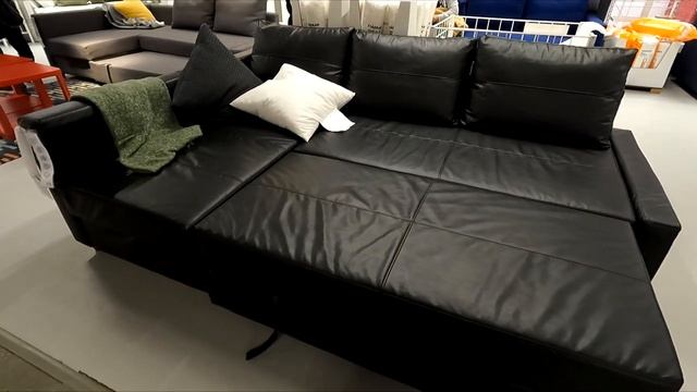 IKEA SLEEPER SOFAS COUCHES FUTONS SOFA BEDS FURNITURE SHOP WITH ME SHOPPING STORE WALK THROUGH смотреть онлайн