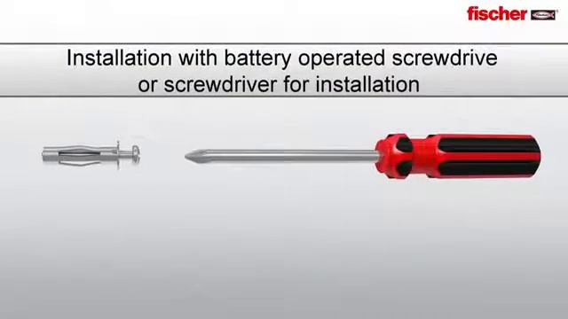 Fischer HM - Металлический дюбель (дюбель-молли) для пустотелых и листовых материалов смотреть онлайн
