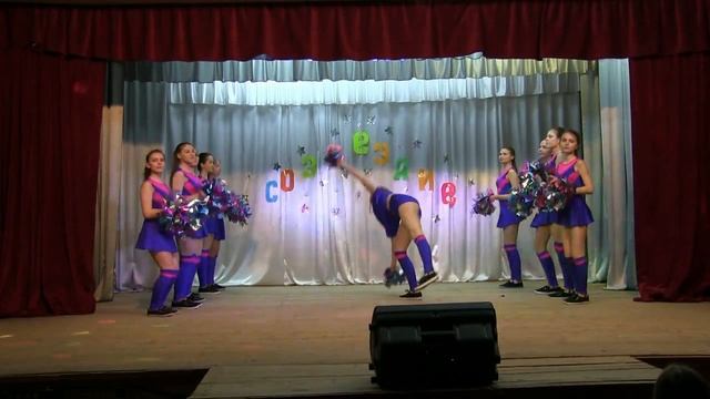 Черлидеры,коллектив "Созвездие" 21.04.2017 смотреть онлайн