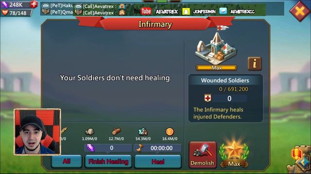 The Gryphon Trap is Finally DONE! Lords Mobile смотреть онлайн