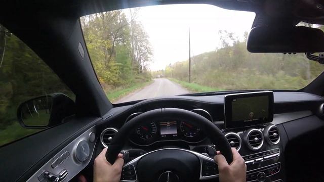 2017 Mercedes C43 AMG POV Drive