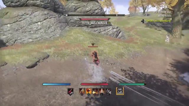 Elder Scrolls Online - PS 4 - PvP - Jump em' 2 death! смотреть онлайн