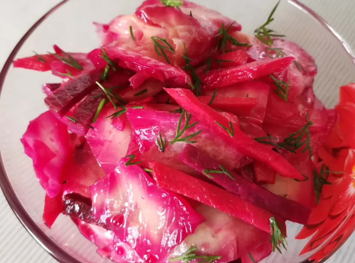 МАРИНОВАННАЯ КАПУСТА. Капуста по-гурийски. Капуста со свеклой и морковью. Простые рецепты из капусты