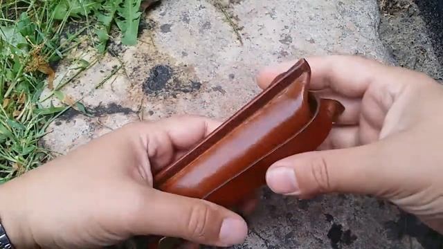 Ключница, чехол для ключей. Натуральная кожа растительного дубления. Полностью ручная работа. смотреть онлайн