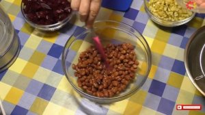 САЛАТ из фасоли ,свеклы и соленых огурчиков Домашняя еда Кухня Рецепты