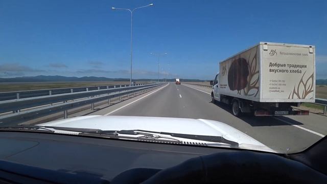 Новая дорога Большой Камень - Владивосток. Приморский край. смотреть онлайн