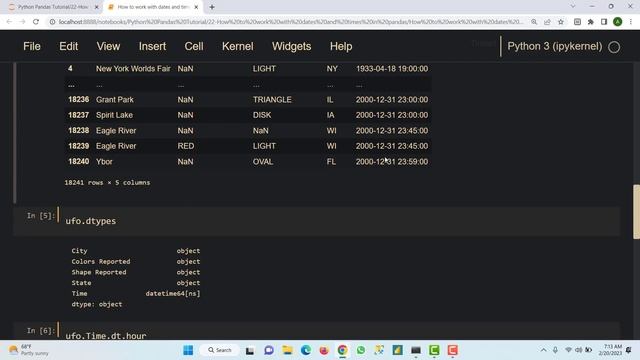 Python Pandas Tutorial 22 : How to work with dates and times in pandas | Aksadur | Bangla смотреть онлайн