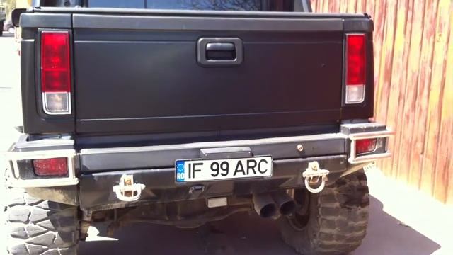 Colantare negru mat Hummer cu folie Oracal 970 - DCM DESIGN смотреть онлайн