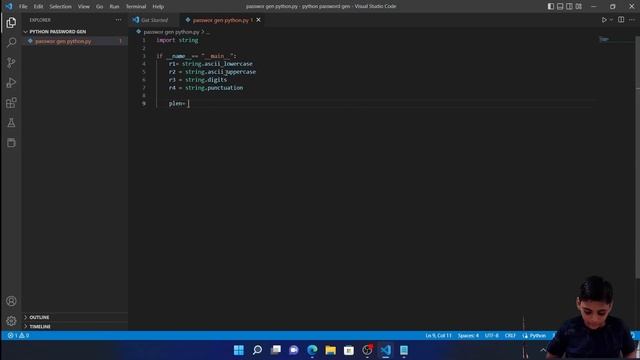Creating Random Password Generator Using Python | Rendering Tech смотреть онлайн