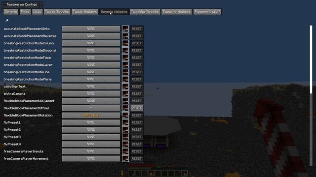 Tweakeroo Minecraft Mod - Elytra Camera смотреть онлайн
