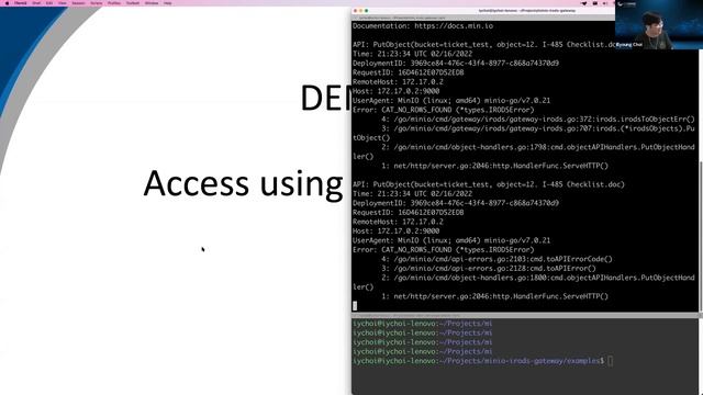TRiRODS: MinIO-Gateway for iRODS смотреть онлайн