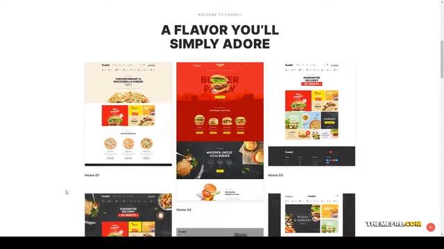 Foodeli - Food Ordering and Delivery WordPress Theme ordering food truck Easy Create Website смотреть онлайн