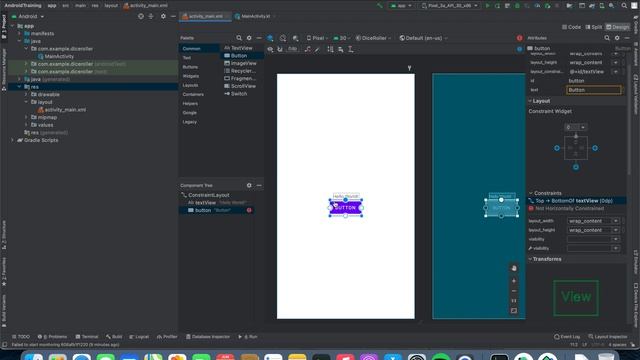 9.Android development in Tamil | Create an interactive Dice Roller app Part 1 #android #tamil смотреть онлайн