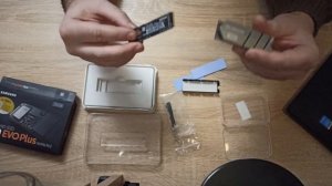 SSD NVMe M.2 Samsung 970 EVO Plus 250GB и радиатор к нему. Очередные посылки