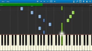 Игорь Корнелюк - Город, Которого Нет (на пианино Synthesia)