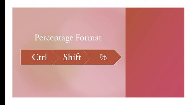 8 Excel Formatting shortcuts смотреть онлайн