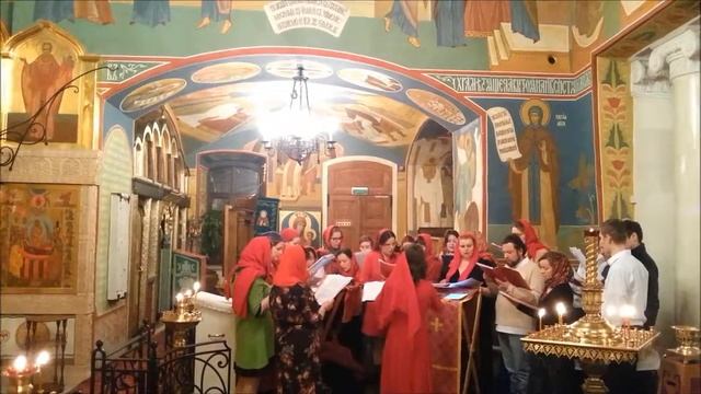 ВЕДЕЛЬ Канон Пасхи Песнь 7 Катавасия - ПАСХА 2017 смотреть онлайн