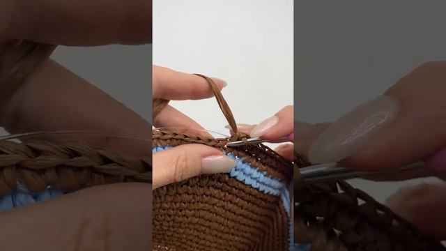 Шляпа с полями из рафии.Часть 5. смотреть онлайн