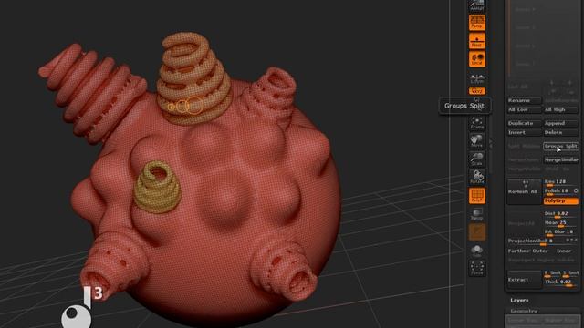 DynaMesh в Zbrush 4 R2: моделирование [HD, рус] смотреть онлайн