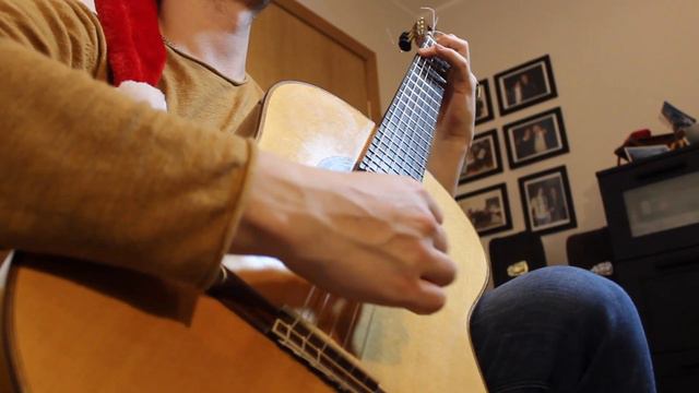 Jingle Bells - Traditional - arranged & played by D. Timoshenko (guitar cover) смотреть онлайн