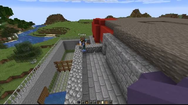 СТРОИМ ДОМ ГРЕННИ В РЕАЛЬНОЙ ЖИЗНИ В МАЙНКРАФТЕ ФЛАСКА И НУБ СТРОЯТ БАЛКОН GRANNY MINECRAFT смотреть онлайн