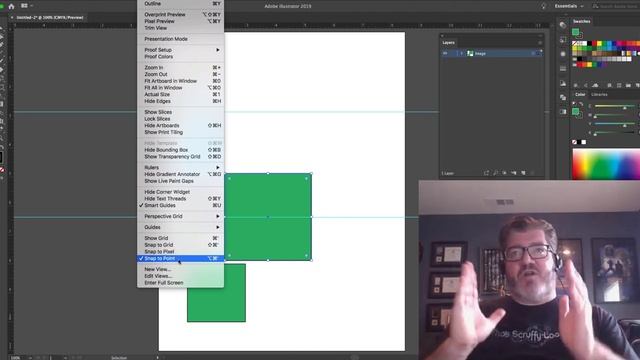 How to Use Grids, Guides and Layers in Adobe Illustrator смотреть онлайн