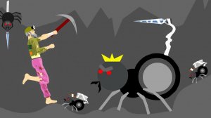 ПОПАЛ В ПЕЩЕРУ УЖАСОВ! САМАЯ БЕЗУМНАЯ БИТВА С МОНСТРАМИ! ПРОШЕЛ ОПАСНЫЙ УРОВЕНЬ В HAPPY WHEELS