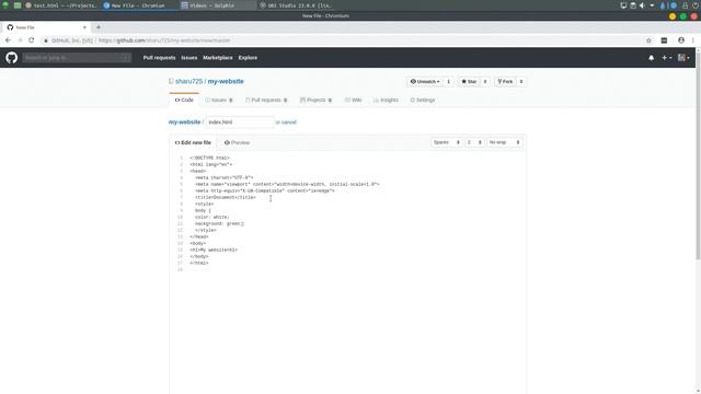 How to create a website on Github Pages - Tutorial 1.1 (updated) смотреть онлайн